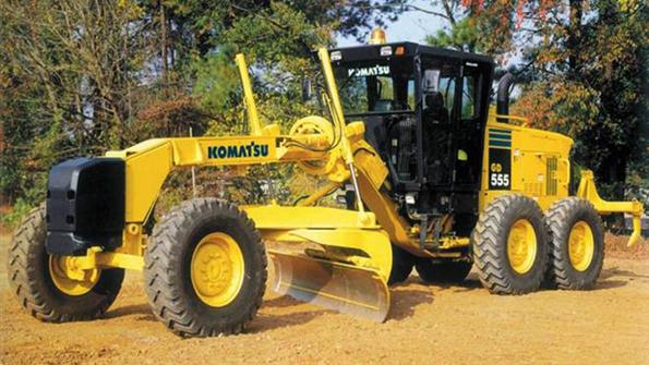 Moto-niveladora Komatsu GD555
